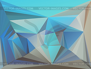 Треугольник красочные фоне мозаики - клипарт в векторе / векторное изображение