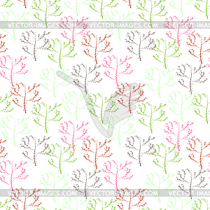 Seamless abstract pattern - vector clipart