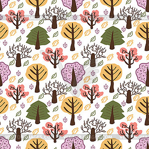 Seamless abstract pattern - vector clipart