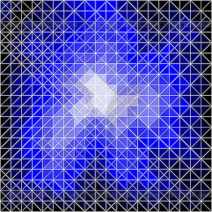 Triangle colorful mosaic backdrop - vector clip art