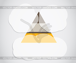 Abstract technology scheme - vector clipart