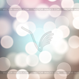 Christmas lights blurred background - vector image
