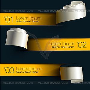 Modern design infographic template - royalty-free vector image