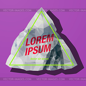 Grunge ripped poster background for multiple uses - vector clip art