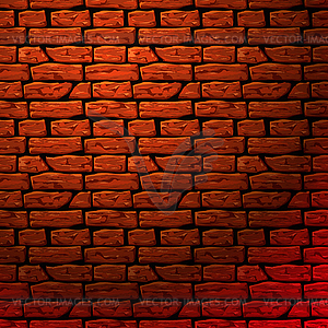 Brick wall seamless patern - vector image