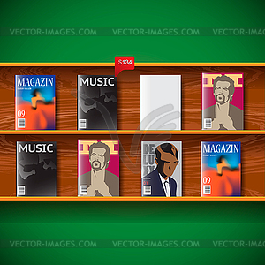 Online magazines - vector clipart