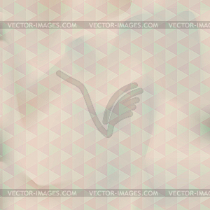 Old paper texture with geometric pattern - vector image