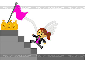 Businesswoman - vector clipart