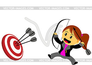 Businesswoman - vector clipart