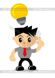 Businessman activity - vector clipart