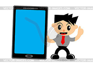 Businessman activity - vector clipart