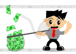 Businessman activity - vector image