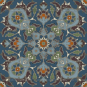 Arabesque seamless pattern - vector image