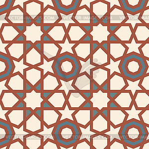 Arabesque seamless pattern - vector image