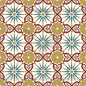 Arabic seamless pattern - vector clipart