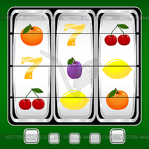 Slot machine - vector image