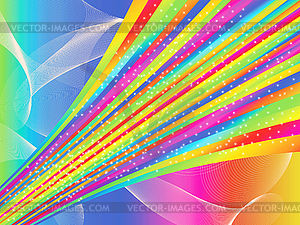 Bright abstract background - vector image