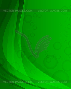 Абстрактный зеленый фон - векторный клипарт