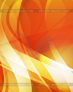 Abstract orange background  - vector clipart