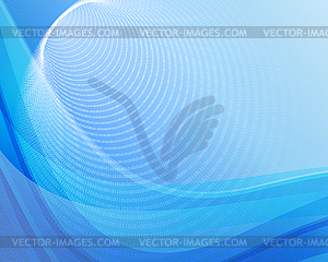 Background with binary tunnel  - vector clip art