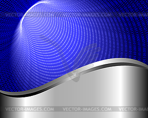 Background with binary tunnel  - vector clipart / vector image