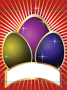 Easter Holiday Cards - vector image