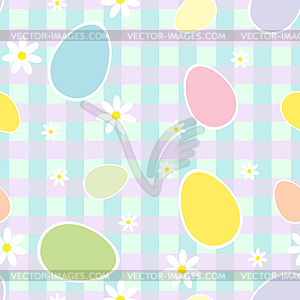 Easter seamless pattern - vector clipart