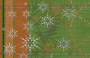 Festive Christmas background - vector clipart