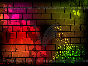 Grunge background - vector image