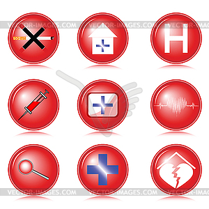 Medical icons - vector image