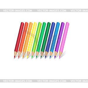 Colored pencils - vector clip art