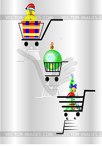 Christmas sale - vector clip art