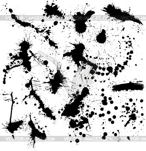 Blot of ink - vector image