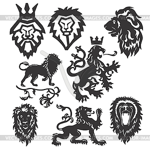 Stylized heraldic symbol - vector EPS clipart