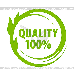 Mark of outstanding quality - vector EPS clipart