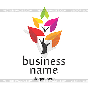 Логотип и бизнес-среды - графика в векторе