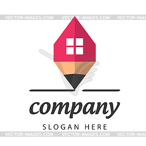 Realtor sign concept - vector clip art