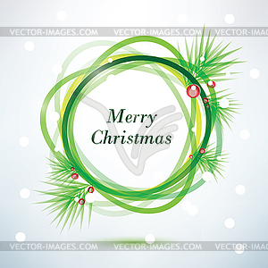 Christmass background, frame - vector clipart