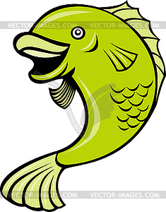 jumping fish cartoon