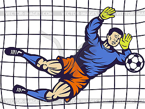 goalie soccer clipart