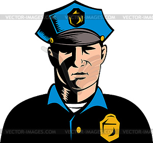 Policeman Police Officer - vector image