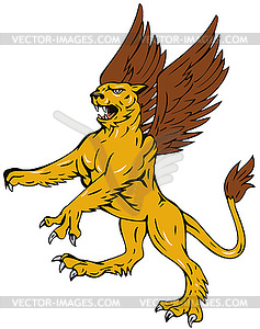 Griffin Lion - vector image