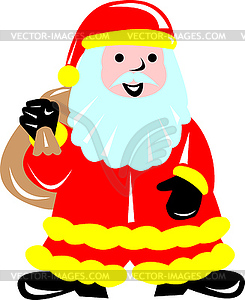 Father Christmas Santa Claus - vector clipart