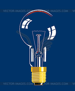 Lightbulb - vector image