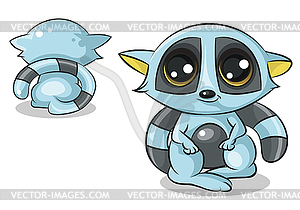 Lemur - vector EPS clipart