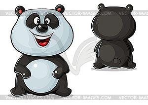 Panda - vector clipart
