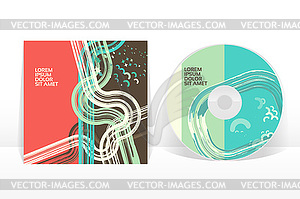 Обложка CD - изображение в векторном формате