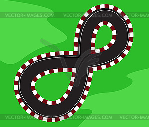 race track clipart