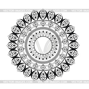 Round ornament - vector image