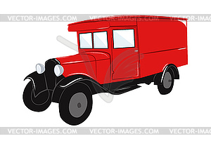 Retro car - vector EPS clipart